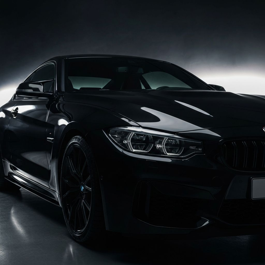 Premium detailed luxury car